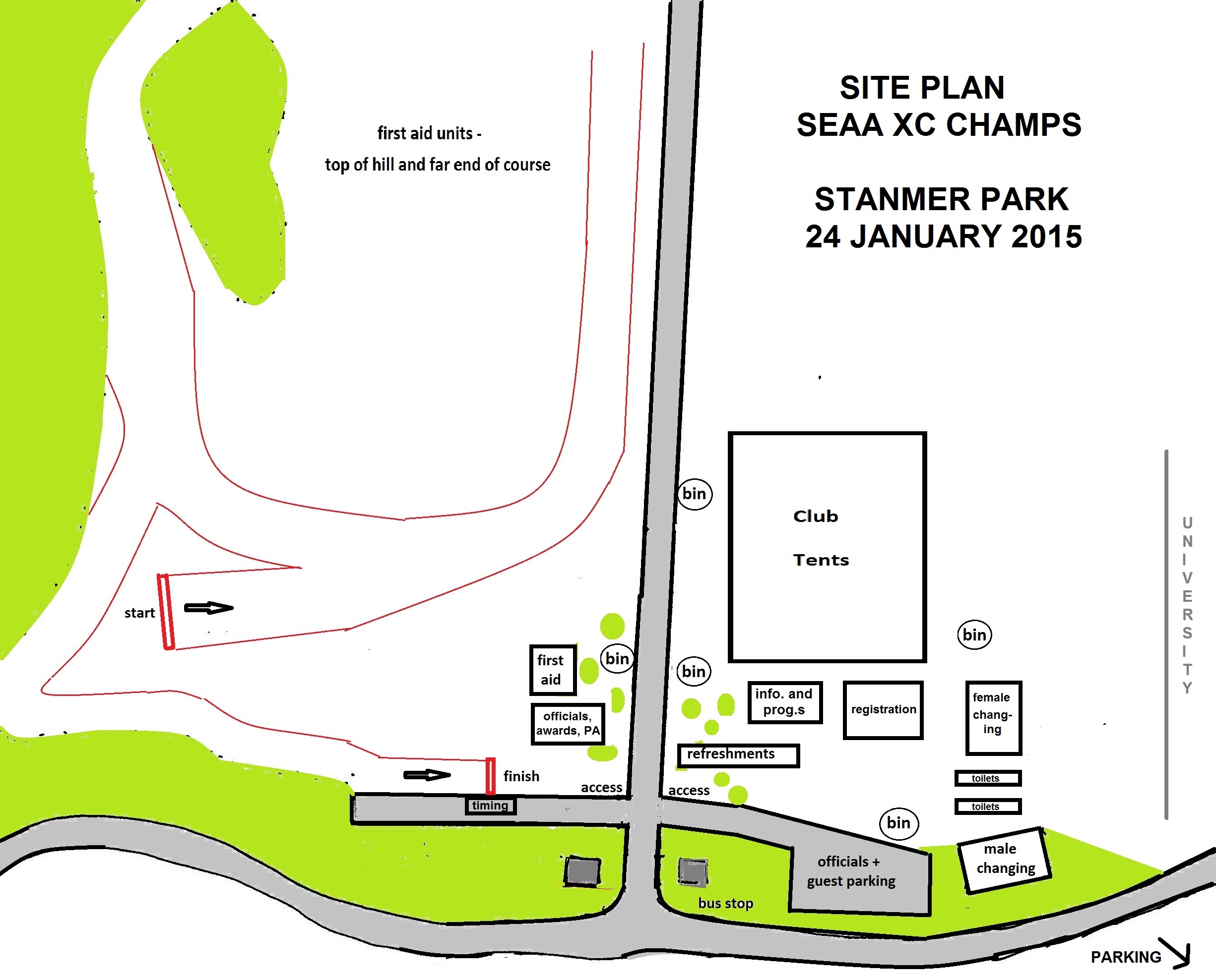 SEAA XC Championships – Sat 24 Jan