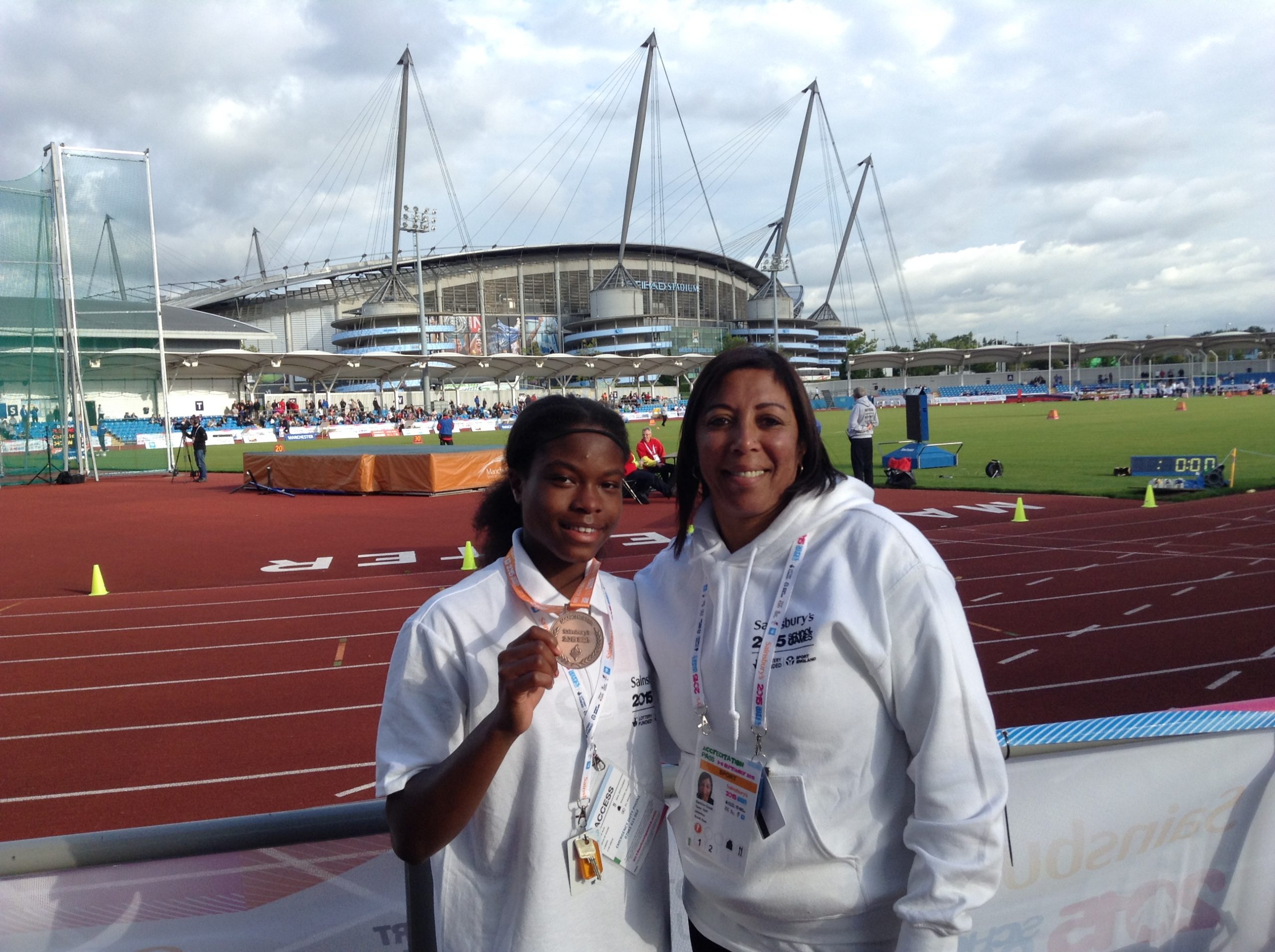 UK School Games Bronze medal for Denisha