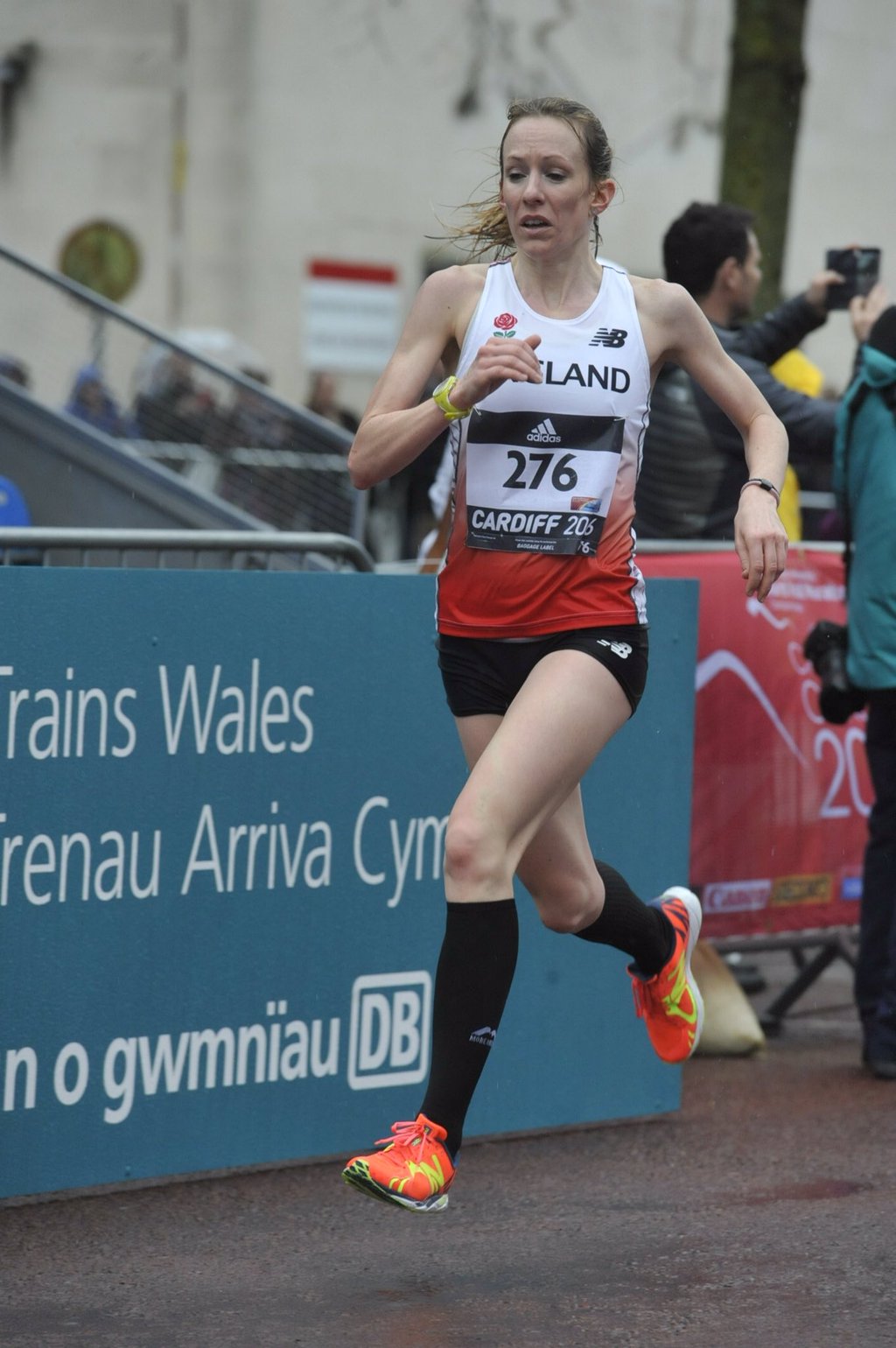 Strong England debut for Stacey in tough Welsh weather
