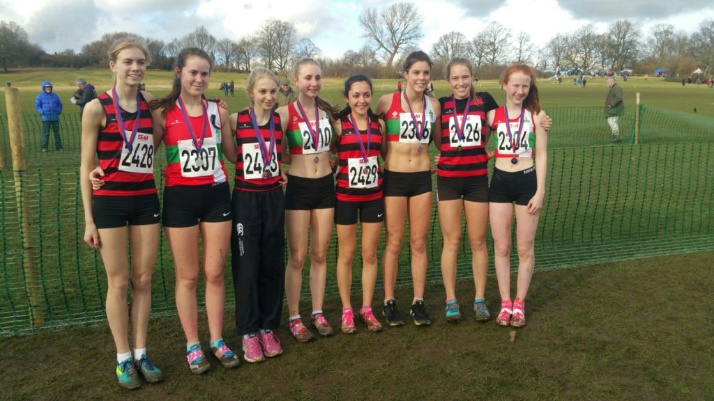HHH & AFD girls at Parli Hill