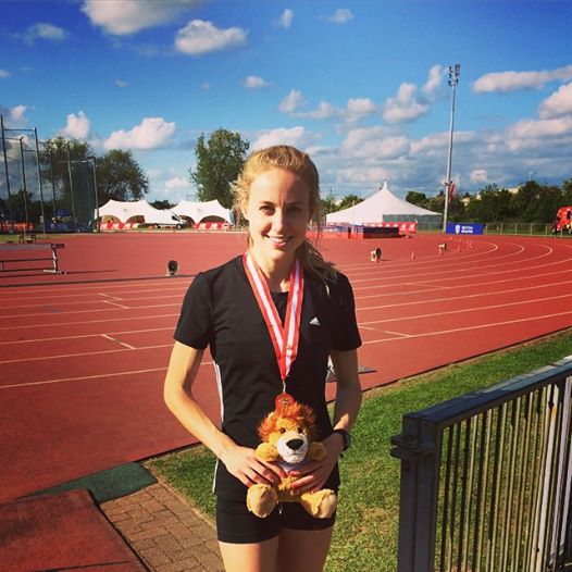 England U23 Women 800m champion 2015