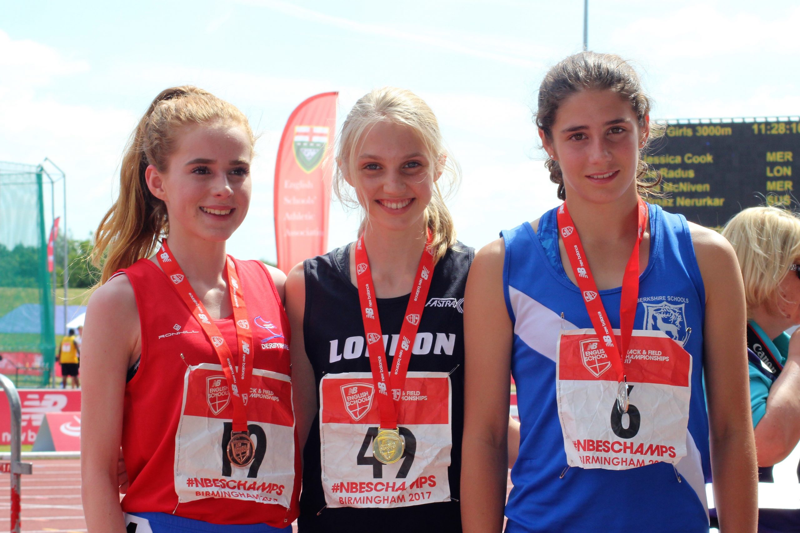 Katie races on big stage at London Anniversary Games while Herne Hill Young Athletes win Seven English Schools Champs Medals in Birmingham