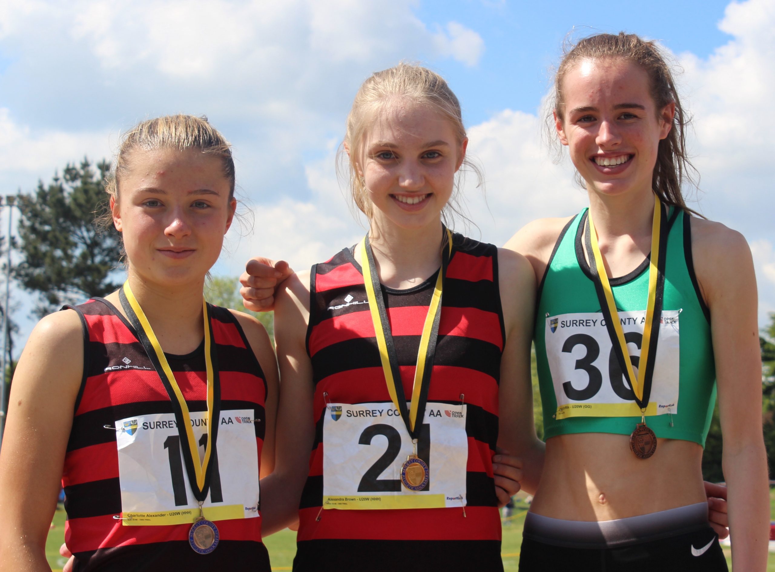 Surrey Track & Field Medals Galore for Herne Hill and an upcoming GB international debut for Brown