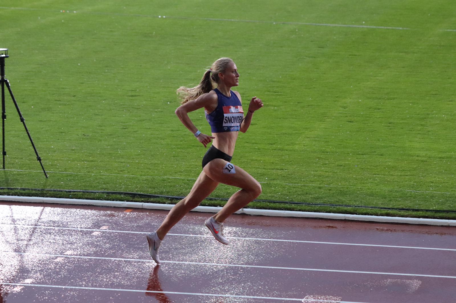 Katie Snowden third at Diamond League meeting