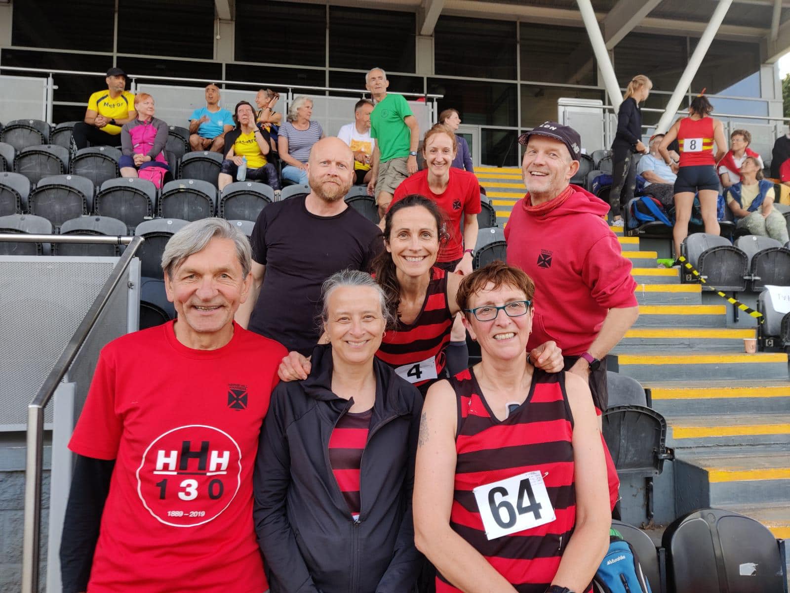 Herne Hill Veterans Teams kick-off the 2021 Track & Field Season.