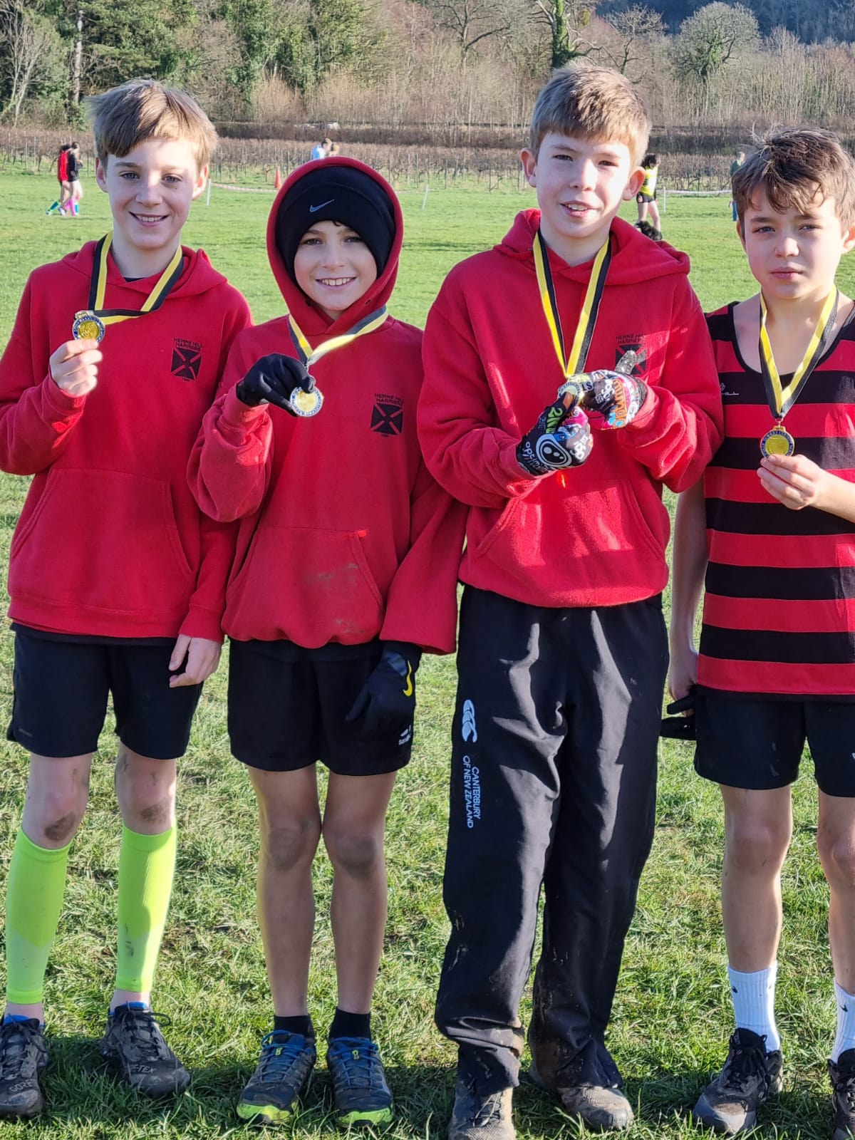 Surrey Medals galore for Herne Hill Youngsters