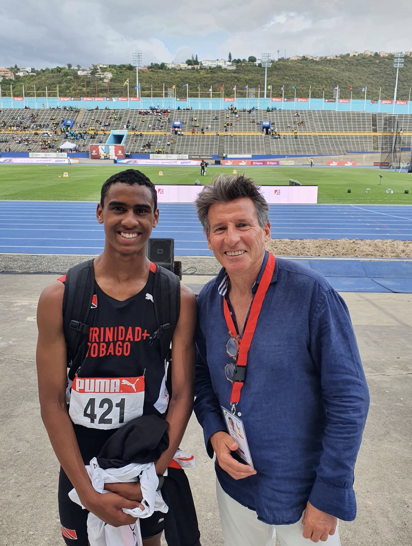Youth Games Gold and Silver Medals for Keeran in Jamaica