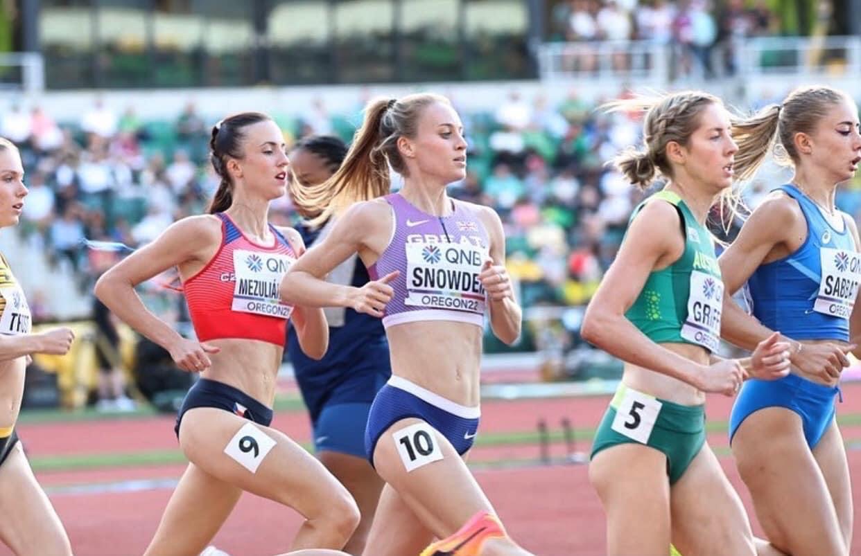 Another Global 1500m Semi-Final for Snowden in Oregon