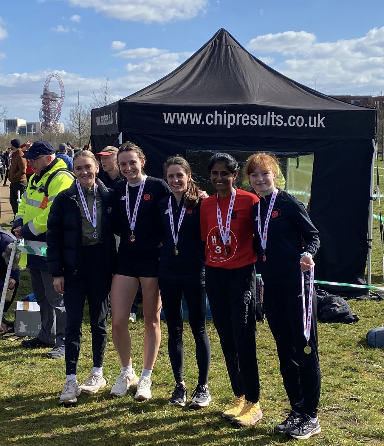 Silver relays medals for Herne Hill women and World Masters over 80s titles for Allan Long