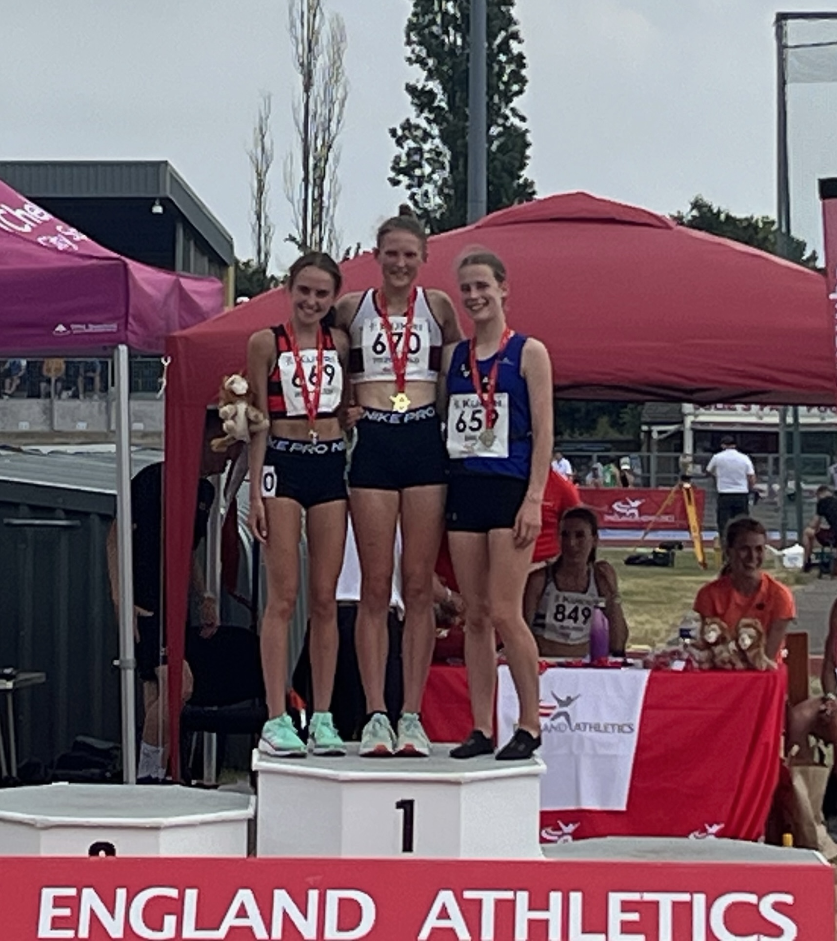 England U20 Champs Silver medal for Eliza in Chelmsford