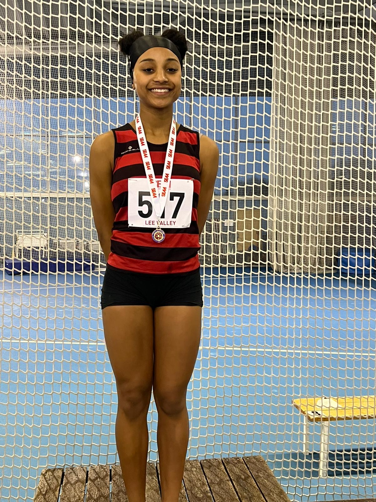 Southern indoor Pentathlon gold for Jasmine Nkoso